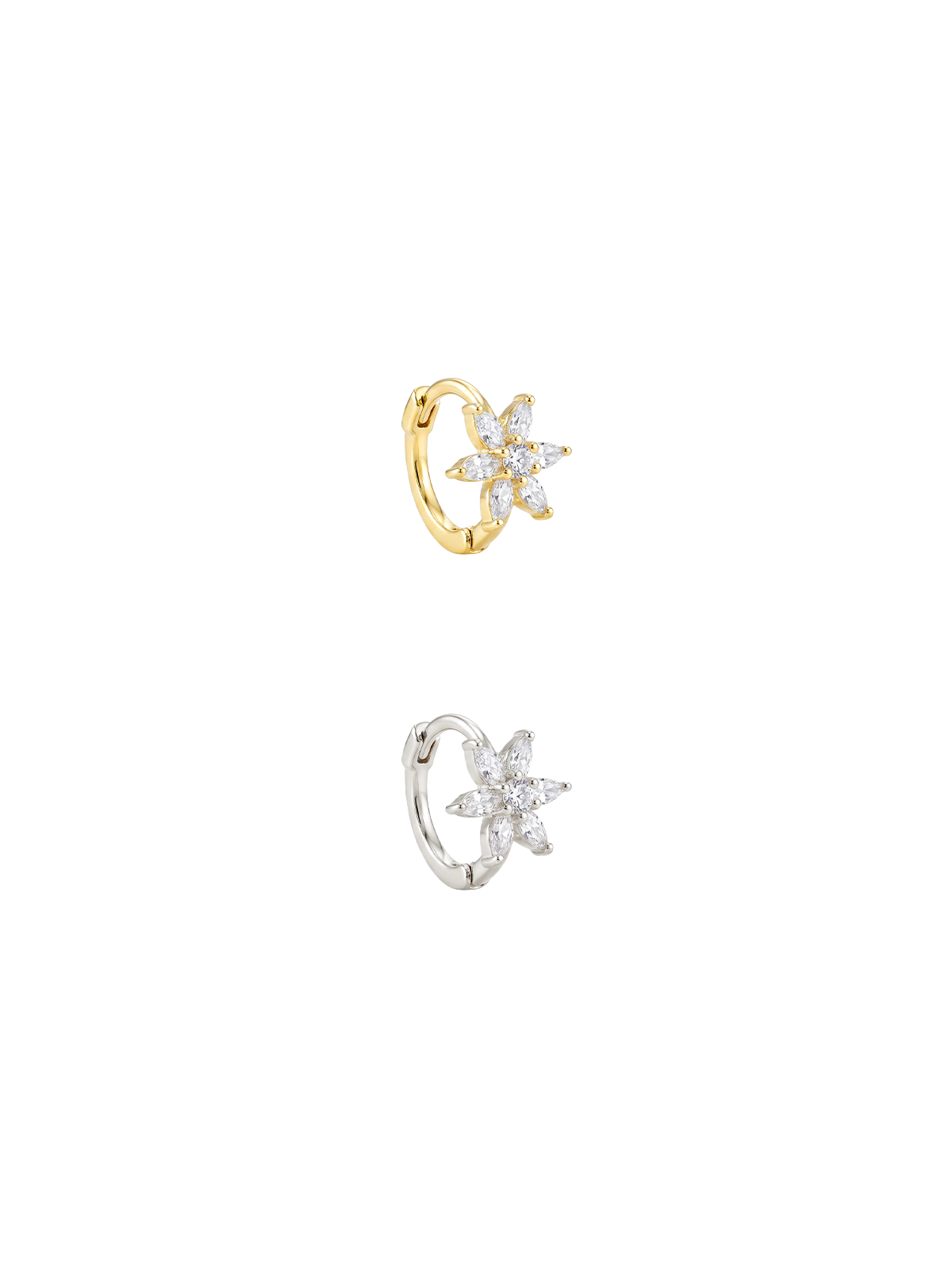 Aura Petal Halka Piercing