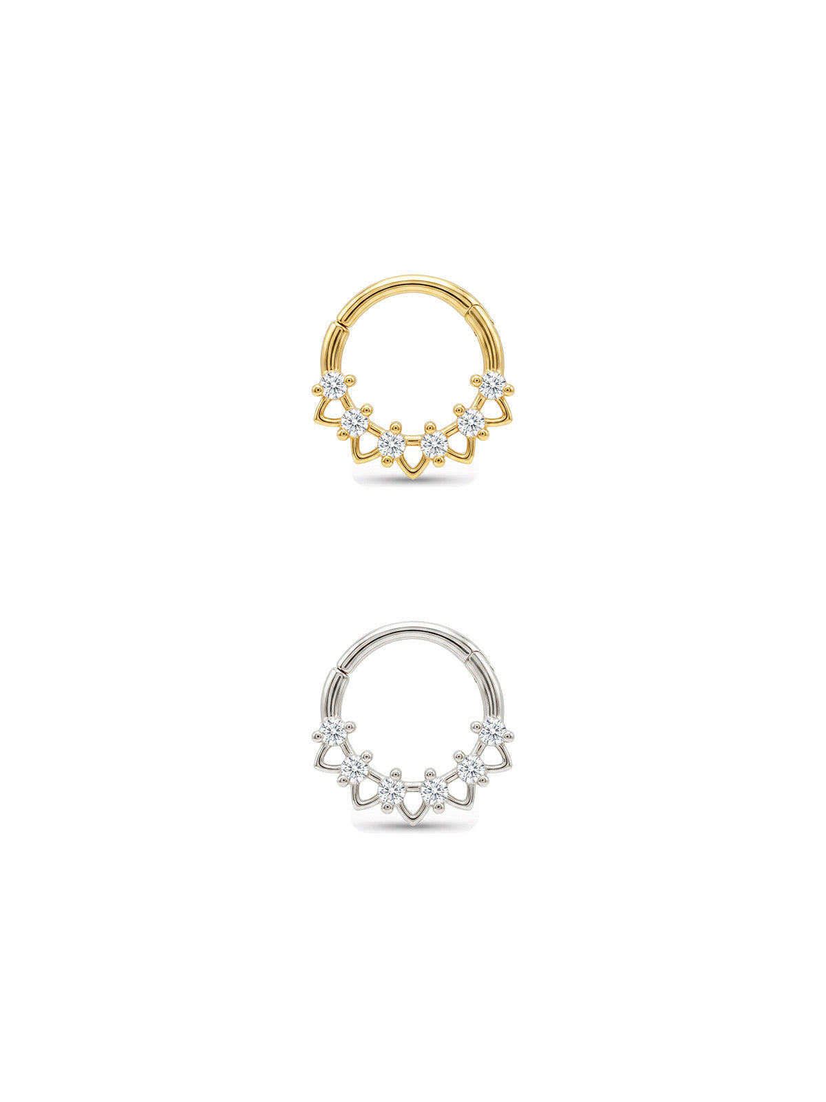 Aura Petite Tiara Daith Halka Piercing