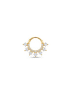 Aura Princess Crown Daith Halka Piercing