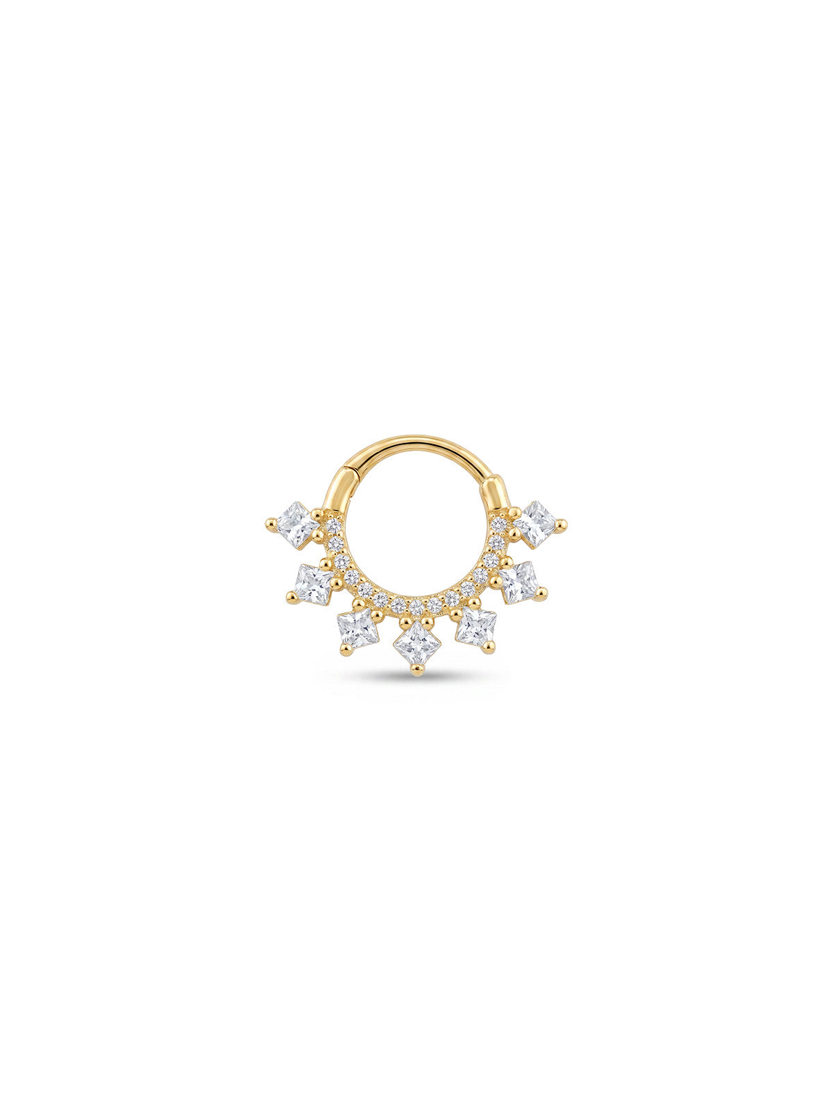 Aura Princess Crown Daith Halka Piercing