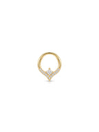 Aura Princess Halo Daith Halka Piercing