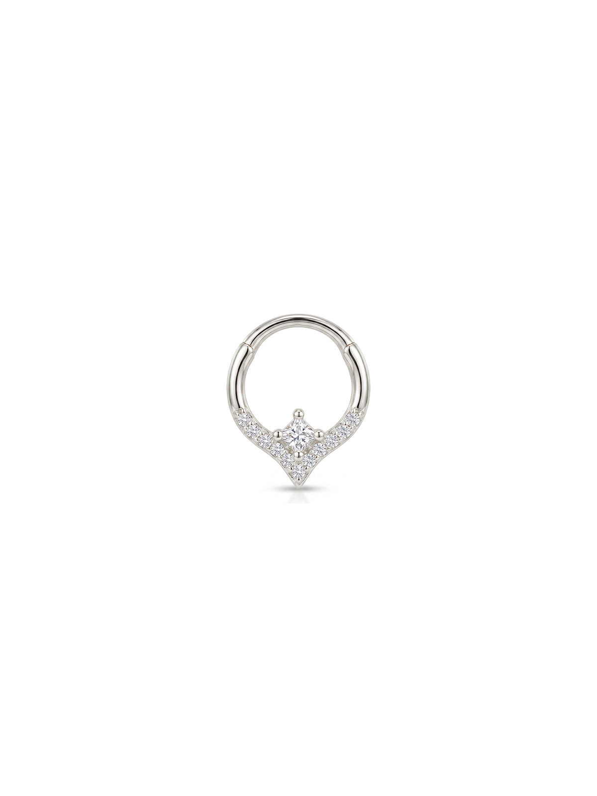 Aura Princess Halo Daith Halka Piercing