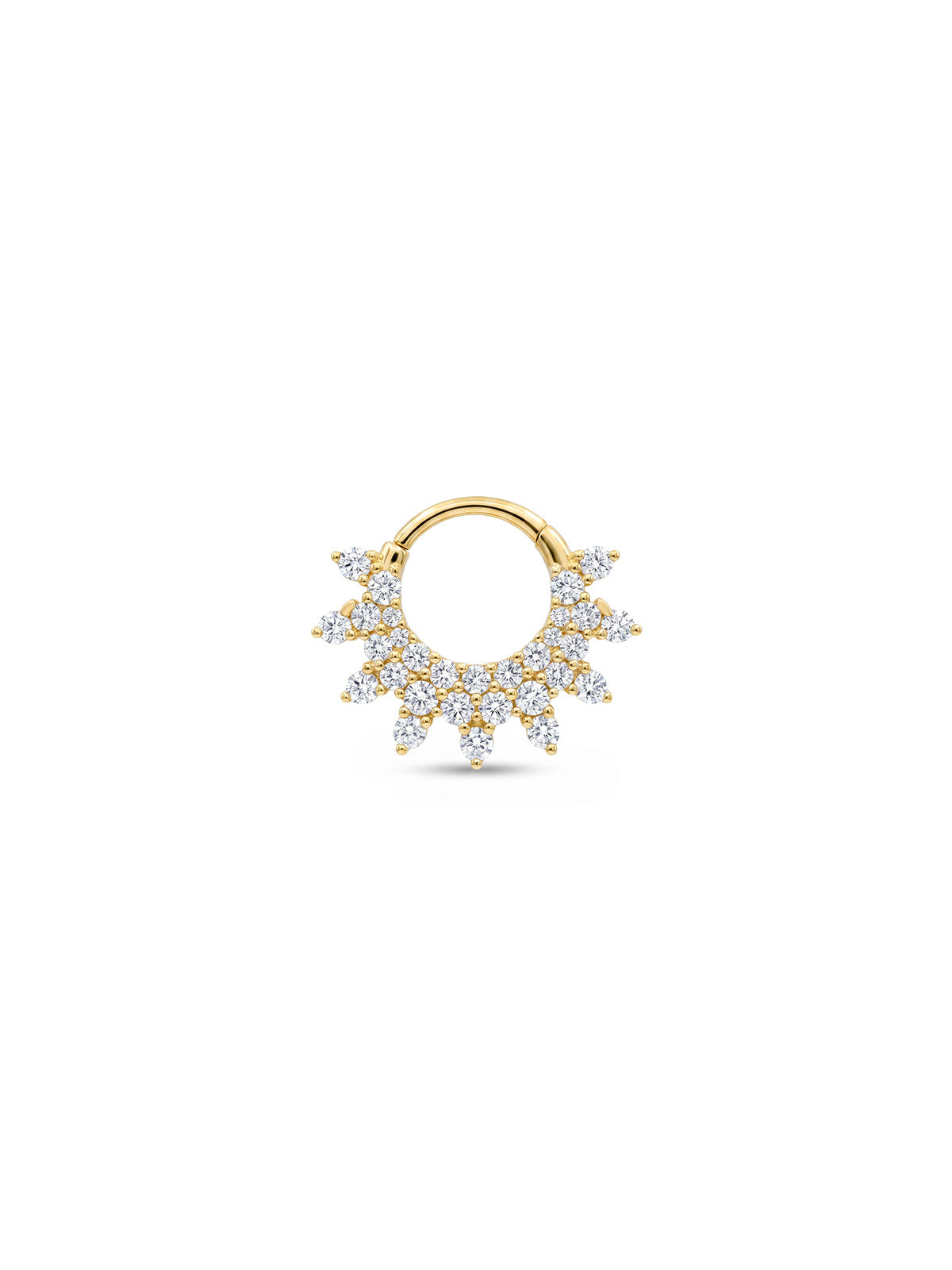 Aura Radiance Daith Halka Piercing