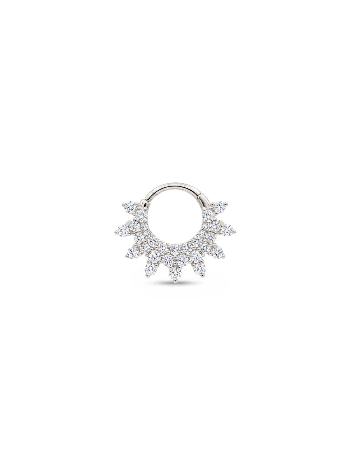 Aura Radiance Daith Halka Piercing
