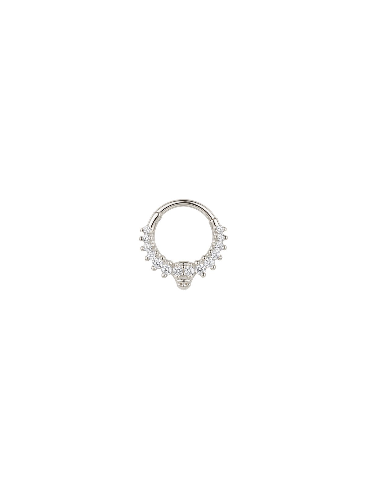 Aura Skull Glow Daith Halka Piercing