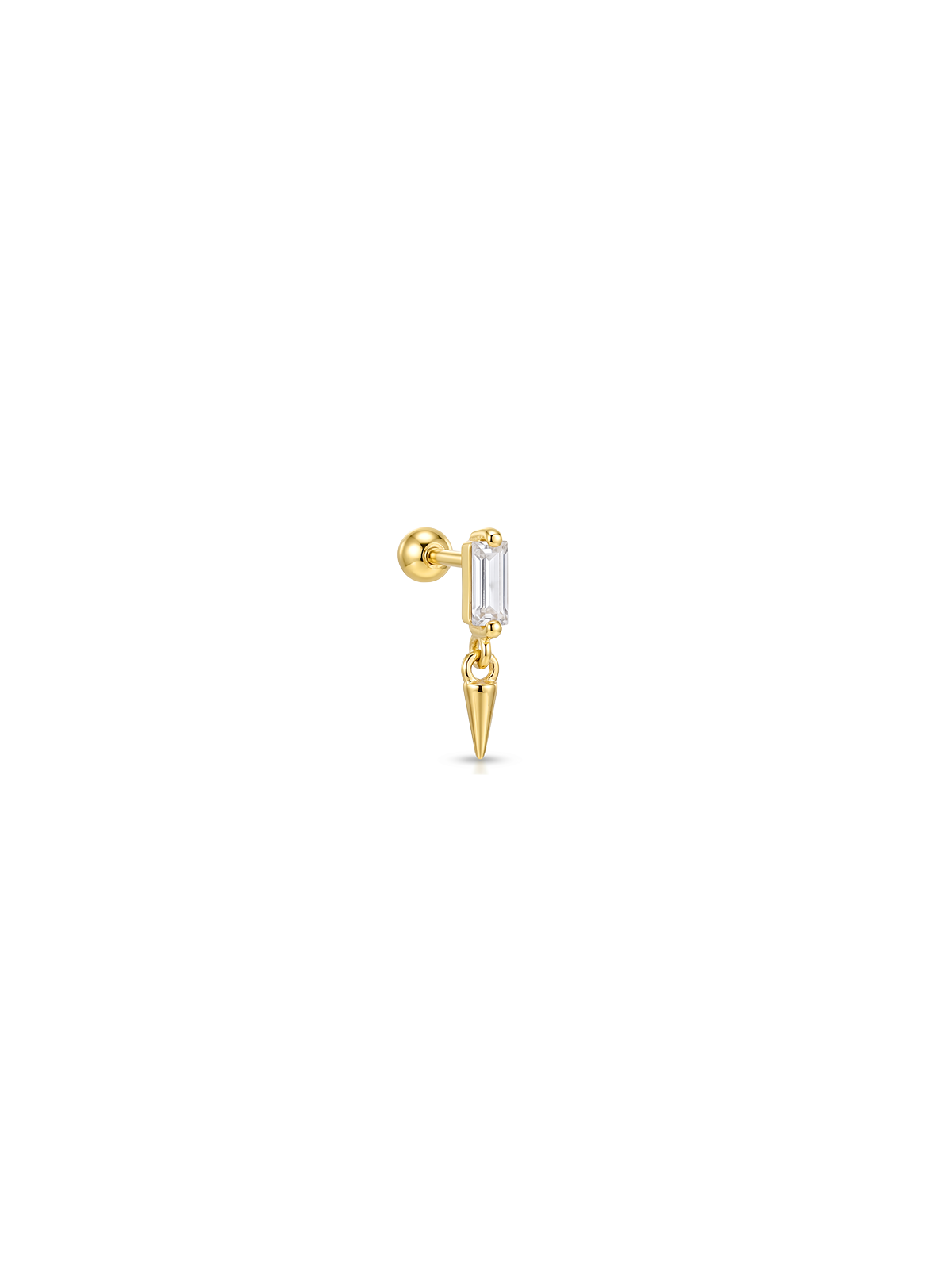 Aura Spike Drop Piercing