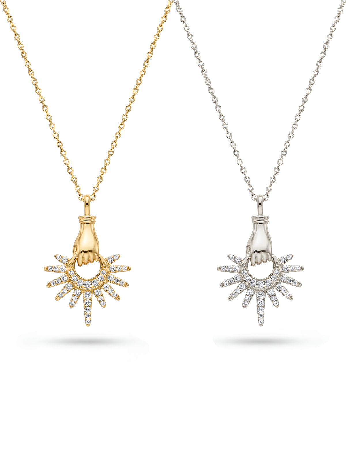 Aura Sun Hand Kolye