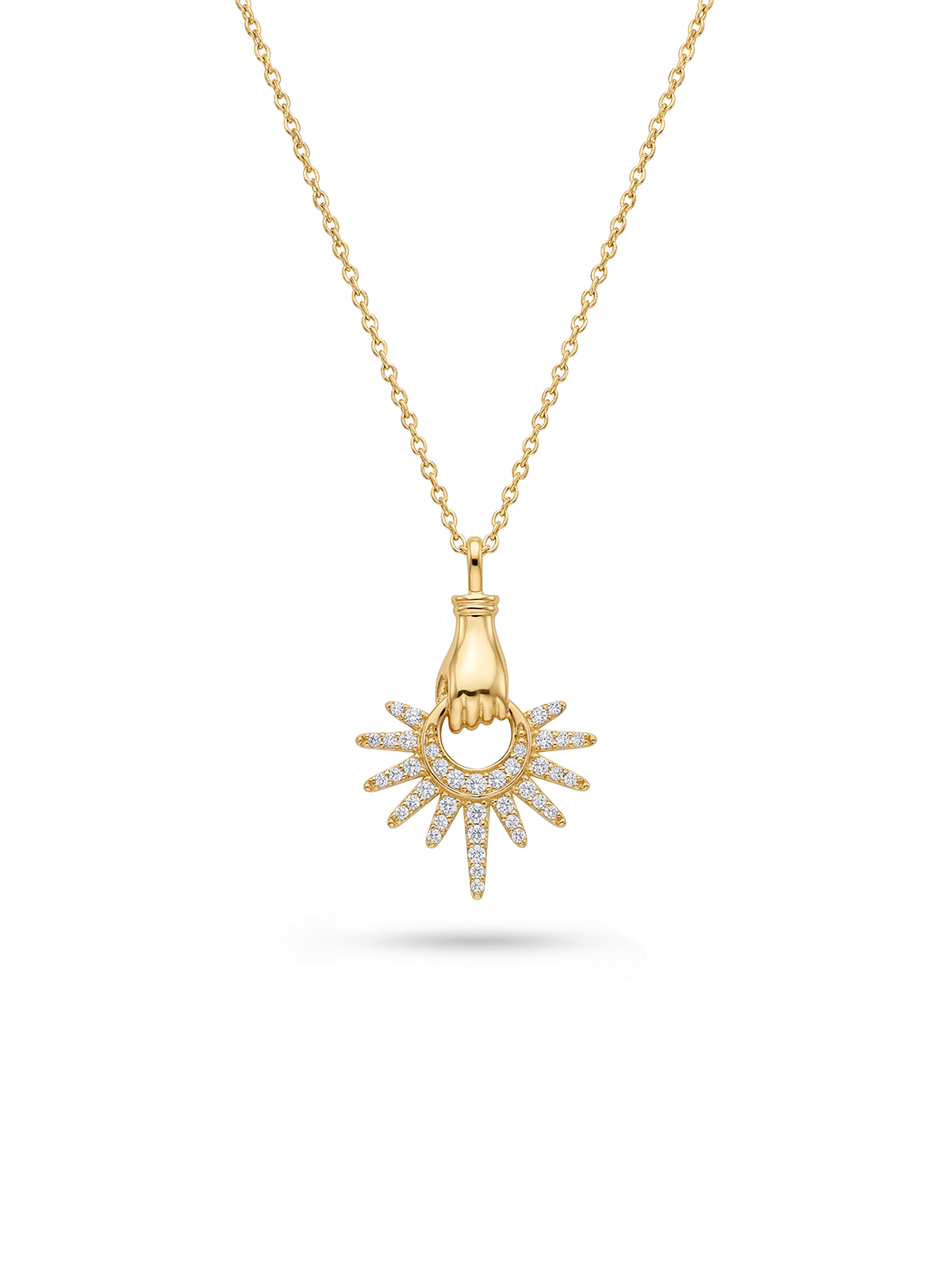 Aura Sun Hand Kolye