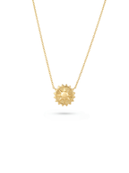 Aura Sun Medallion Kolye
