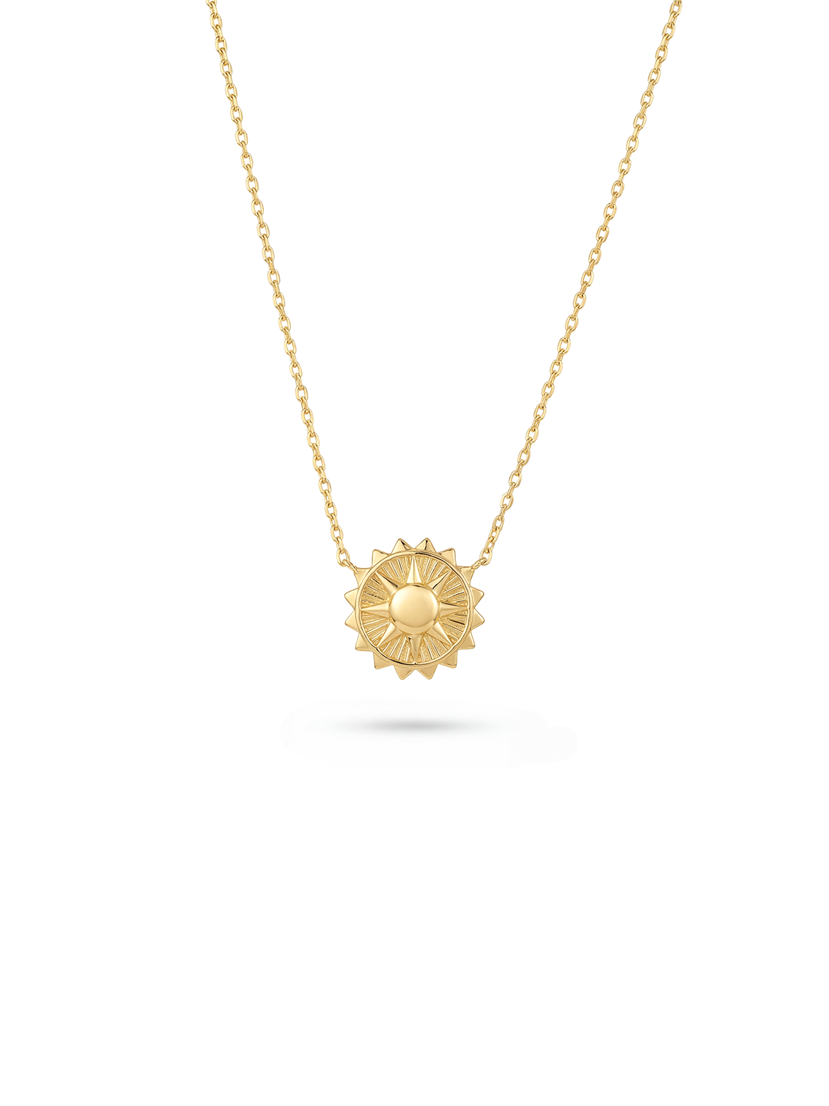 Aura Sun Medallion Kolye