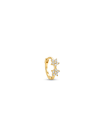 Aura Twin Bloom Halka Piercing