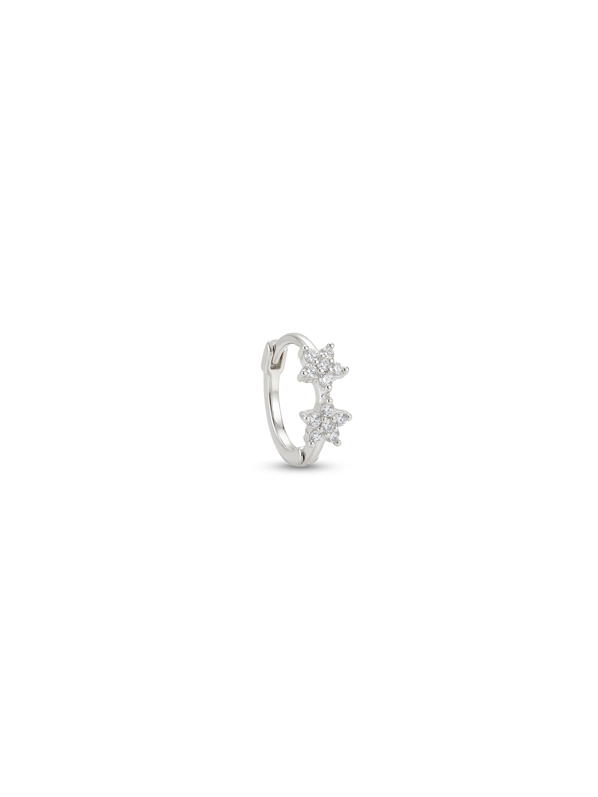 Aura Twin Bloom Halka Piercing
