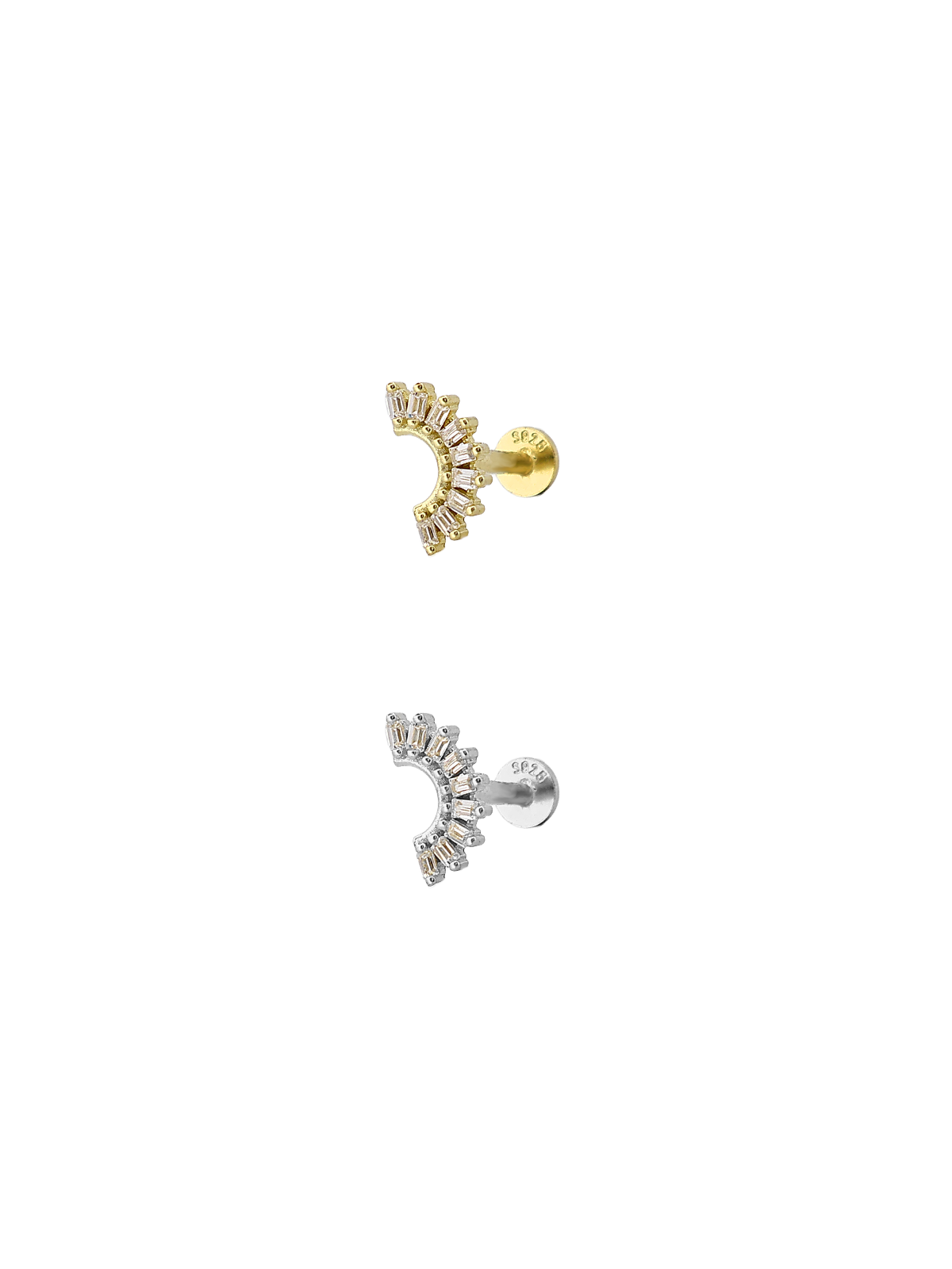 Sıra Baget Taşlı Yay Piercing
