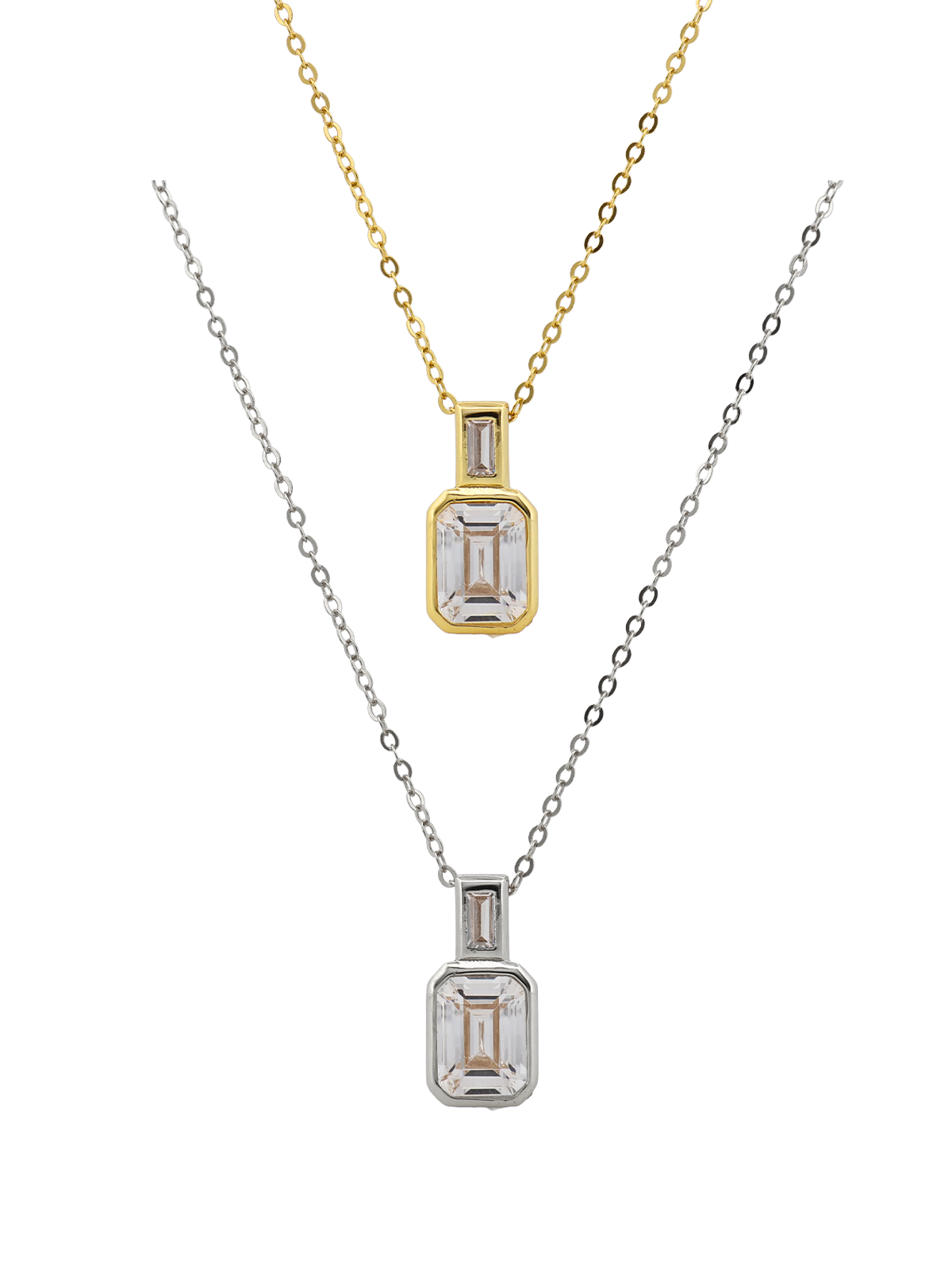 Baget Taş Bar Kolye