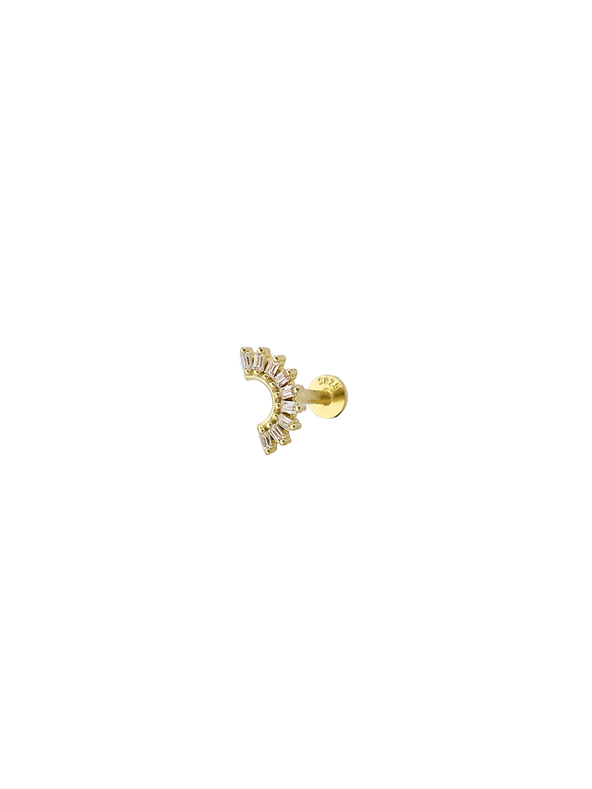 Sıra Baget Taşlı Yay Piercing