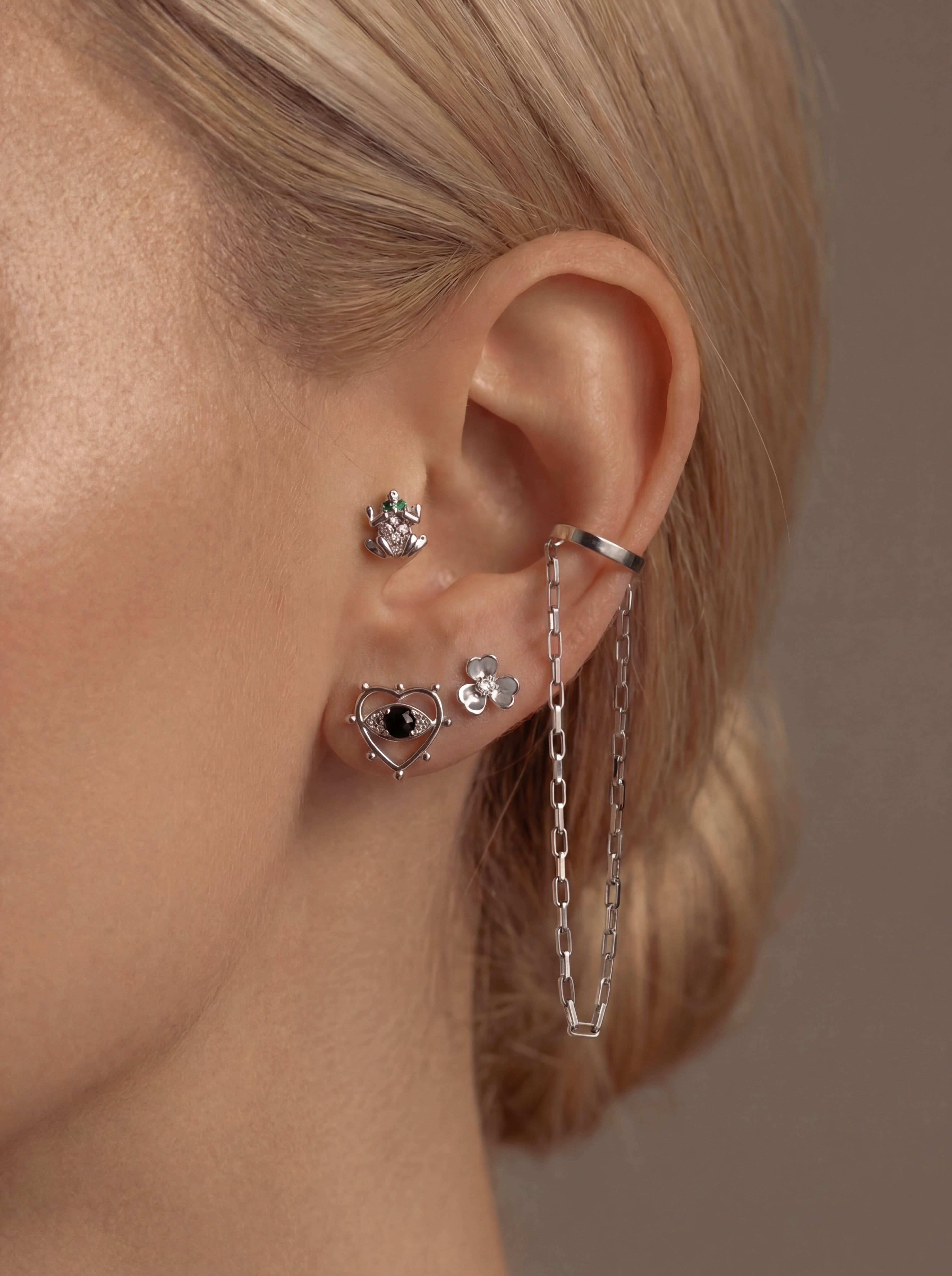 Archive Link Ear Cuff