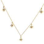 Beş Kutup Yıldızı Sallantılı Halhal