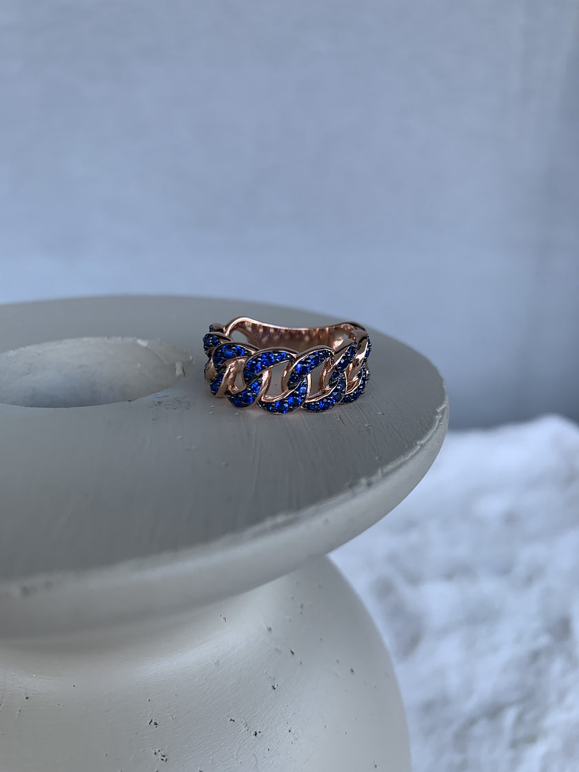 Colored Gourmet Chain Rings