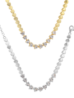 Orta Sıra Taşlı Kalp Bileklik