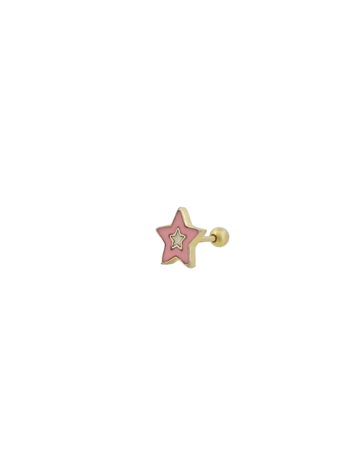 Renkli Yıldız Piercing