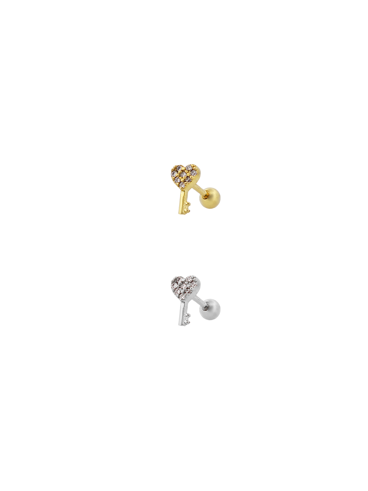 Kalp Anahtar Piercing