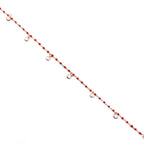 Mineli Sallantılı Taşlı Bileklik