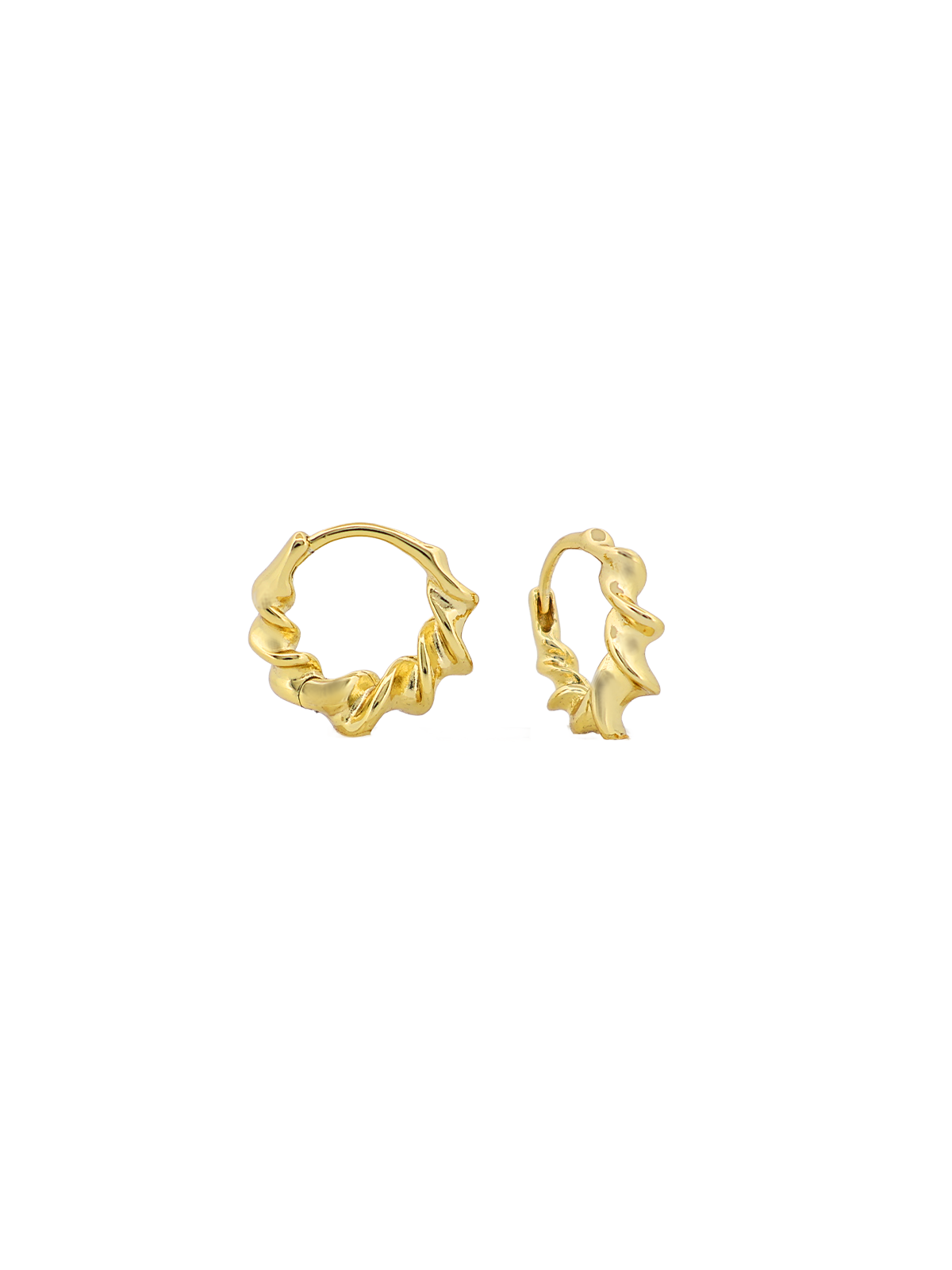 Kıvrık Halka Küpe