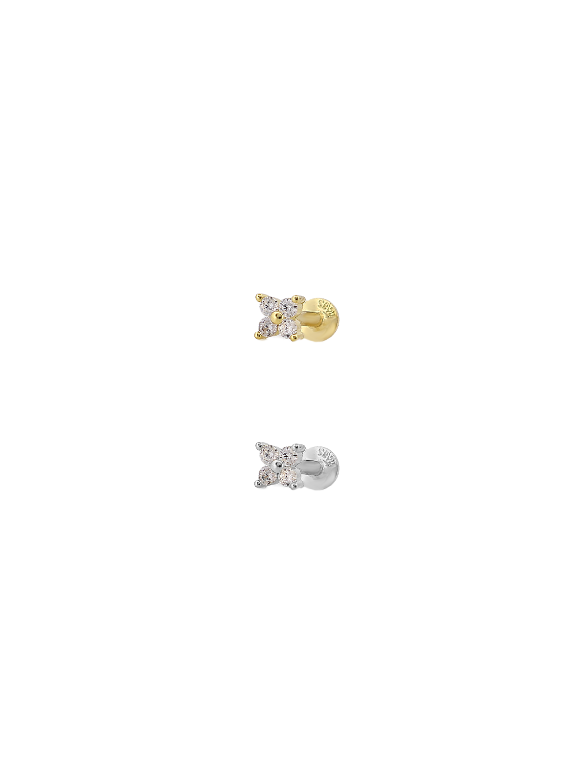 Dört Taşlı Lotus Piercing