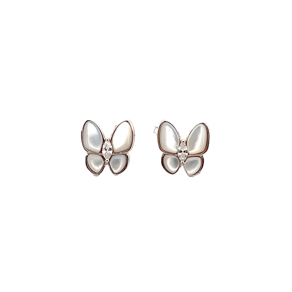 Nacre Butterfly Stud Küpe