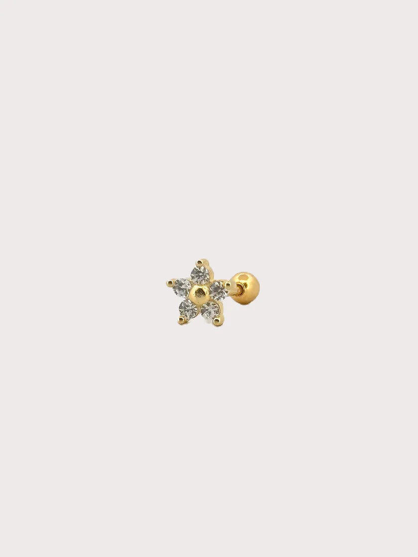 Ortası Taşsız Lotus Piercing