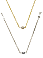 Oval Sıvama Gurmet Zincir Bileklik