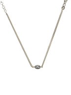 Oval Sıvama Gurmet Zincir Bileklik