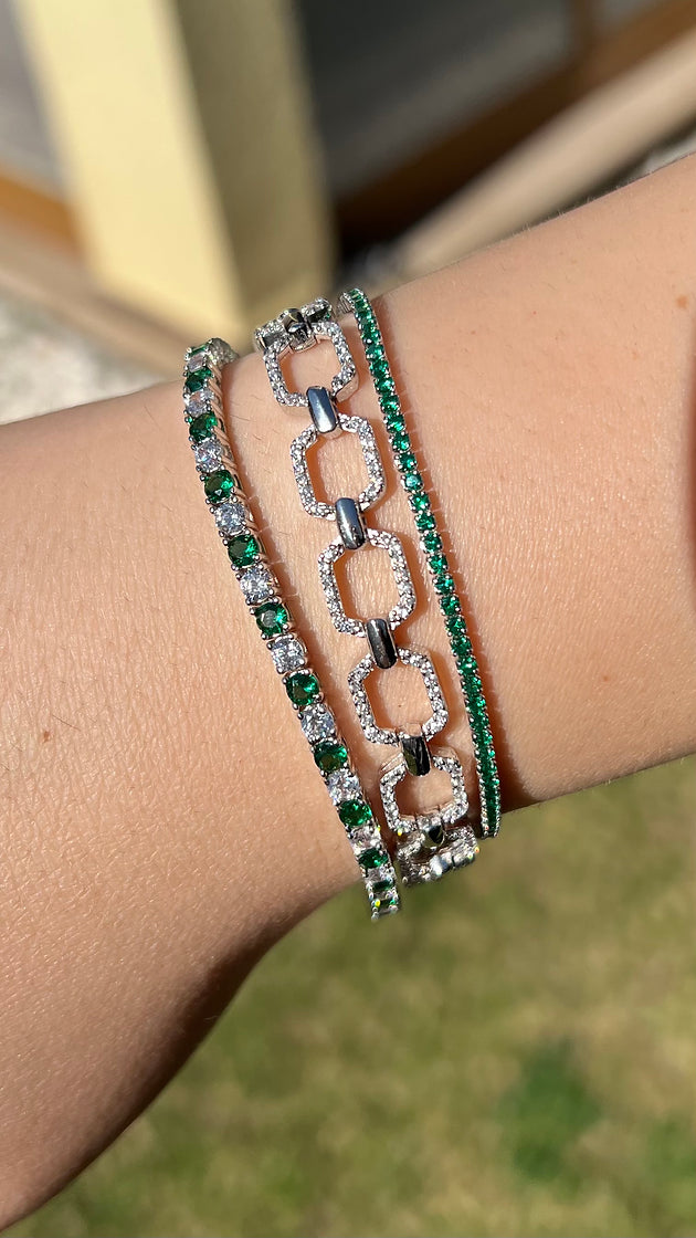 Taşlı Petek Bileklik