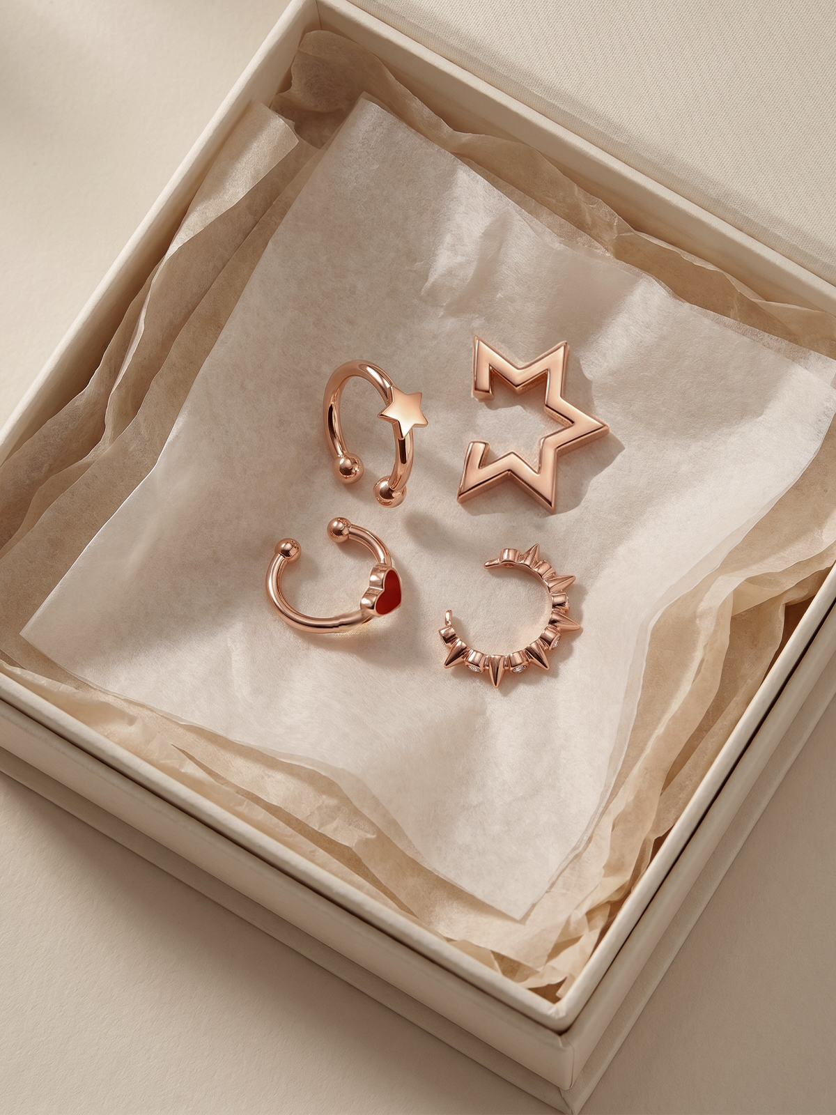 Rose Cuff Set