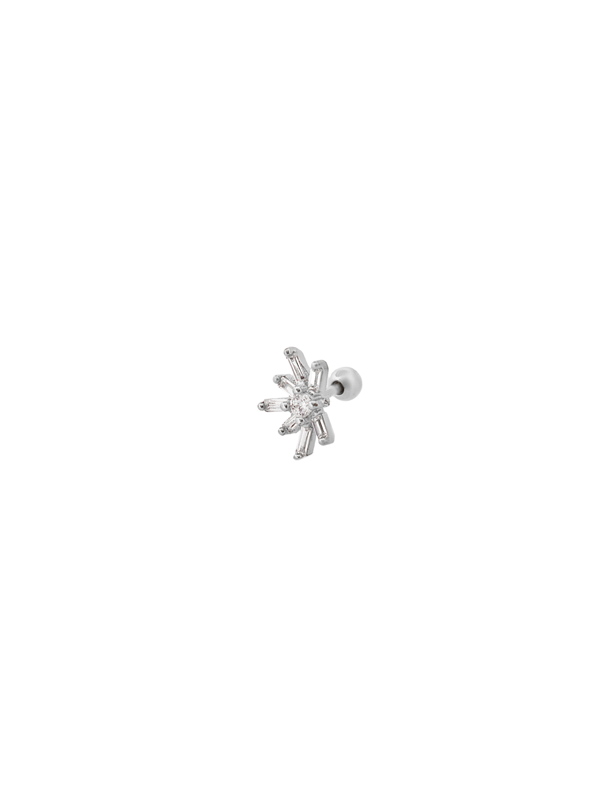 Orta Taşlı Baget Piercing