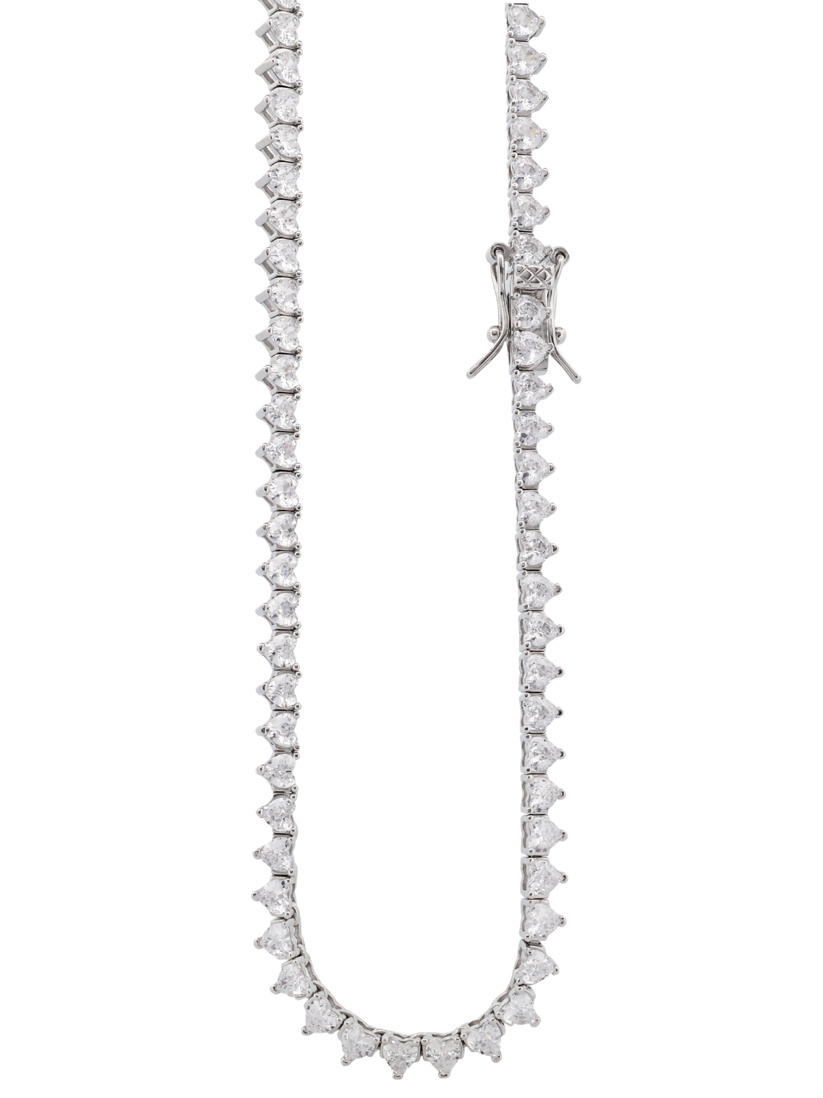 Kalp Taş Su Yolu Kolye