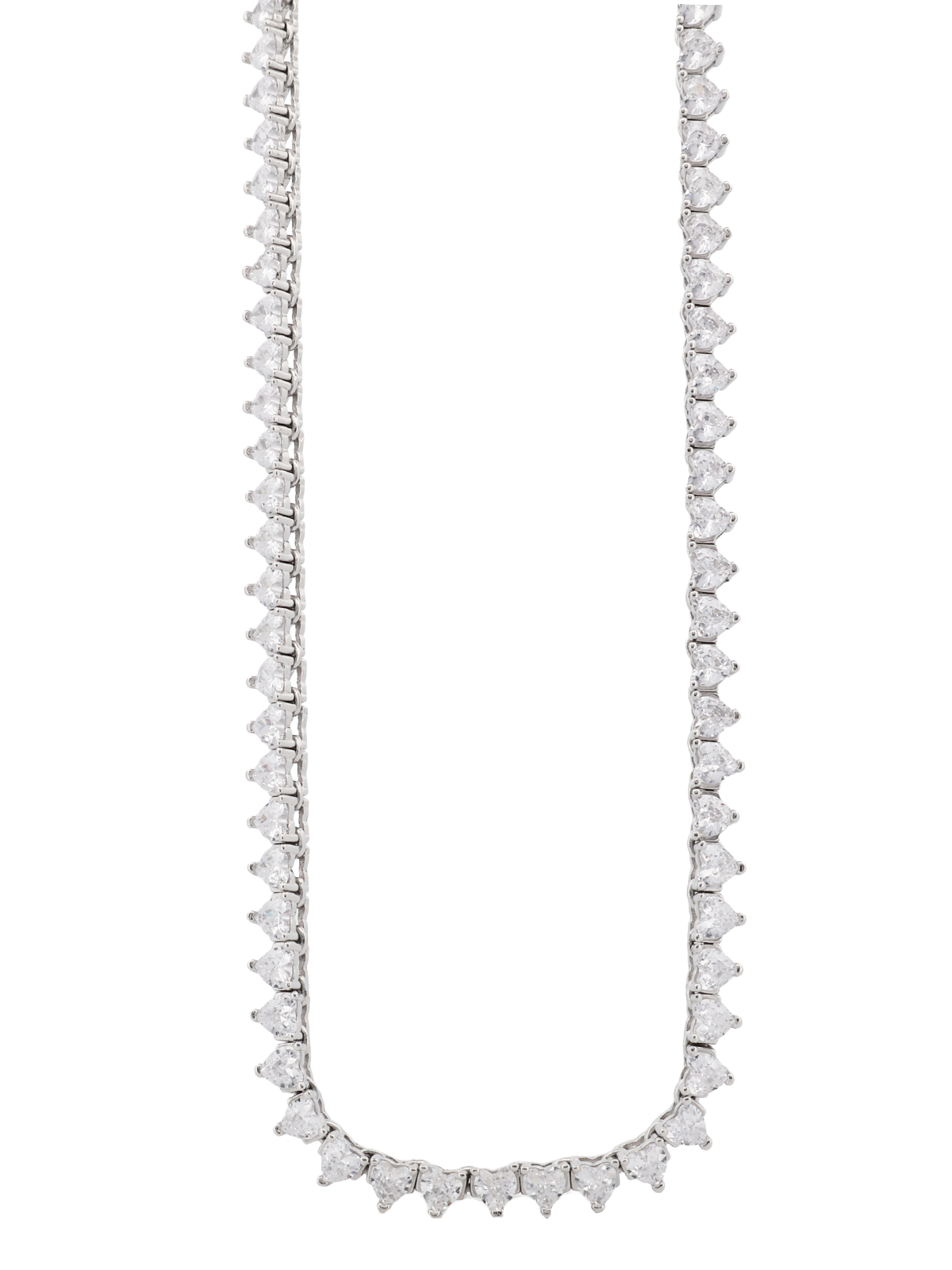 Kalp Taş Su Yolu Kolye