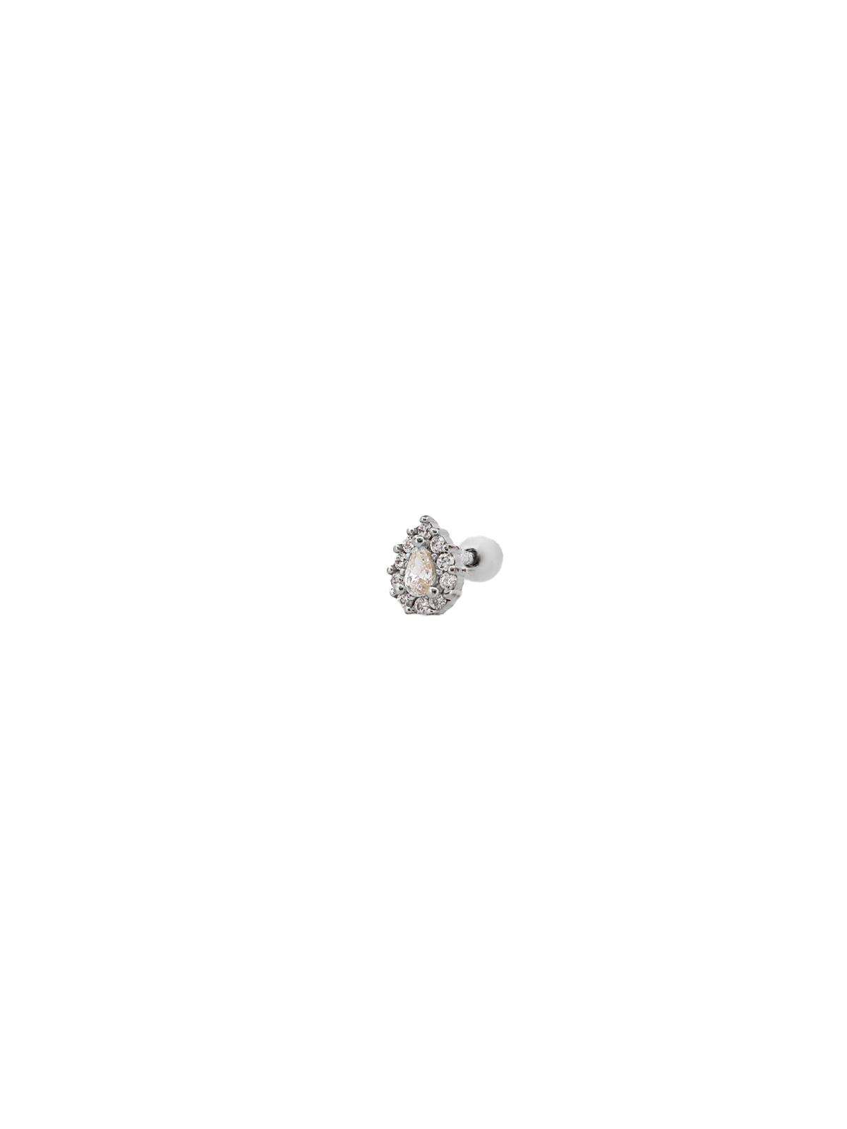 Taşlı Damla Piercing