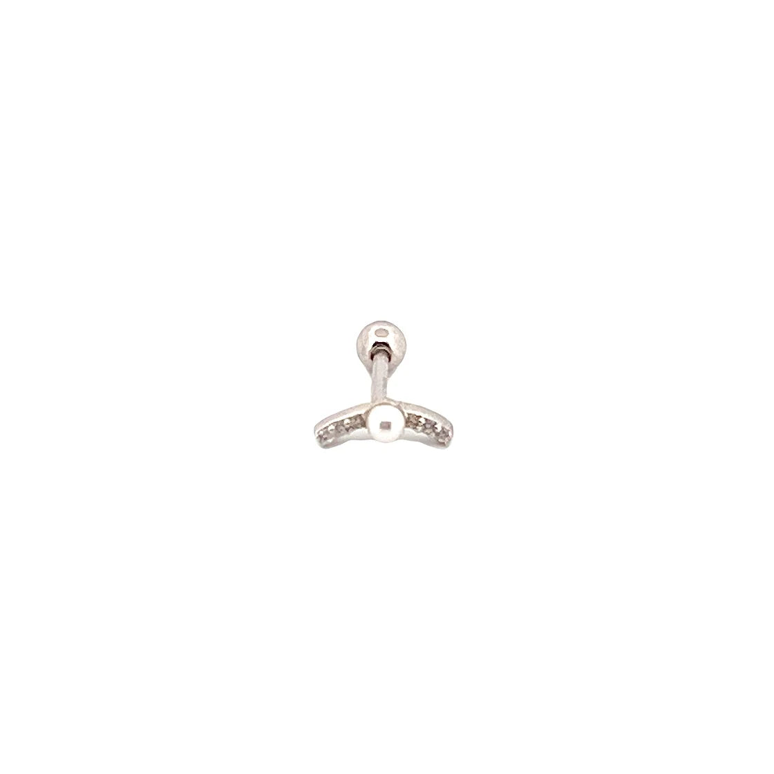 Taşlı İnci Yay Piercing