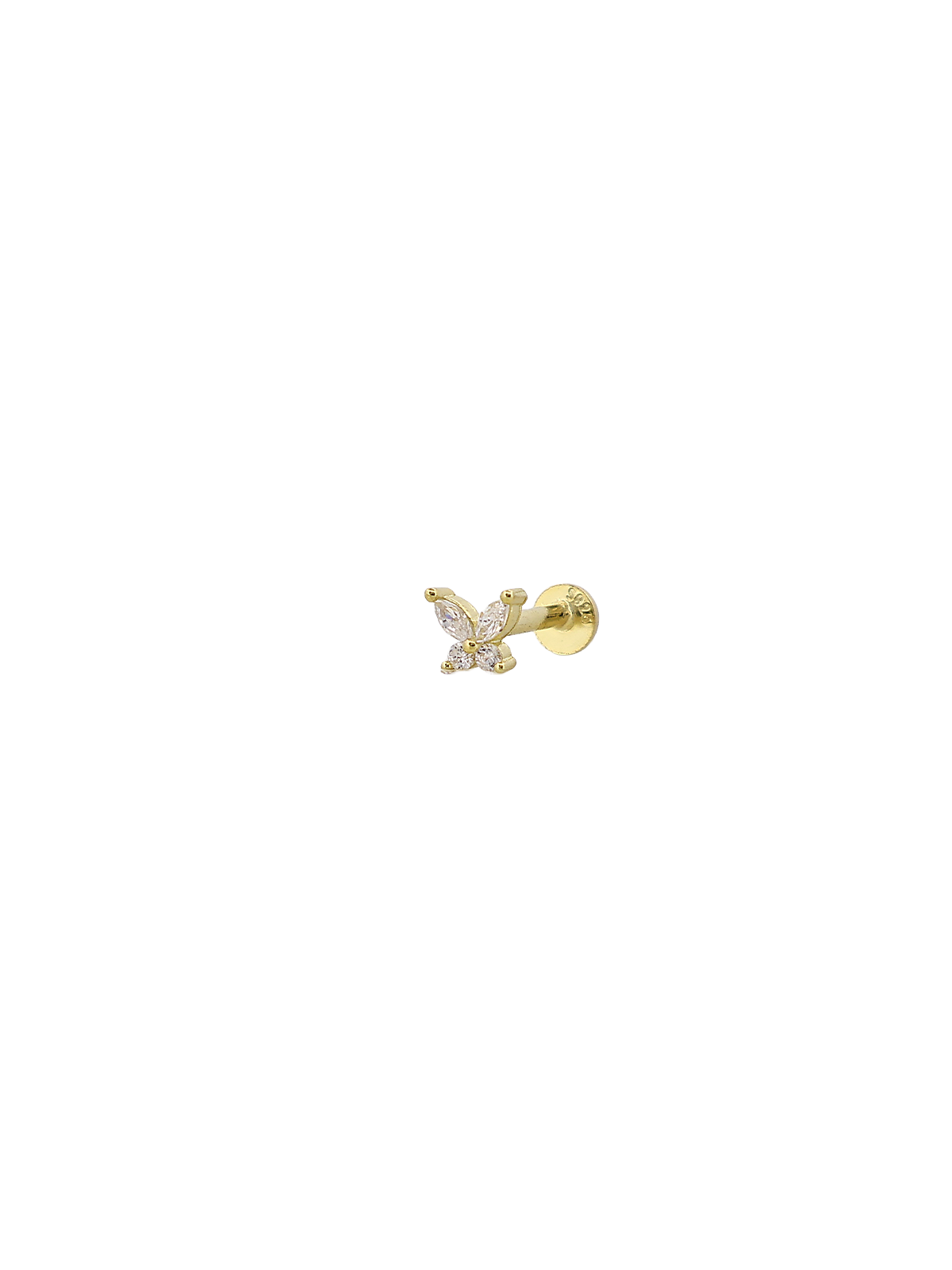 Taşlı Kelebek Piercing