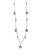 Tohum Taş Yıldız Sallantılı Kolye