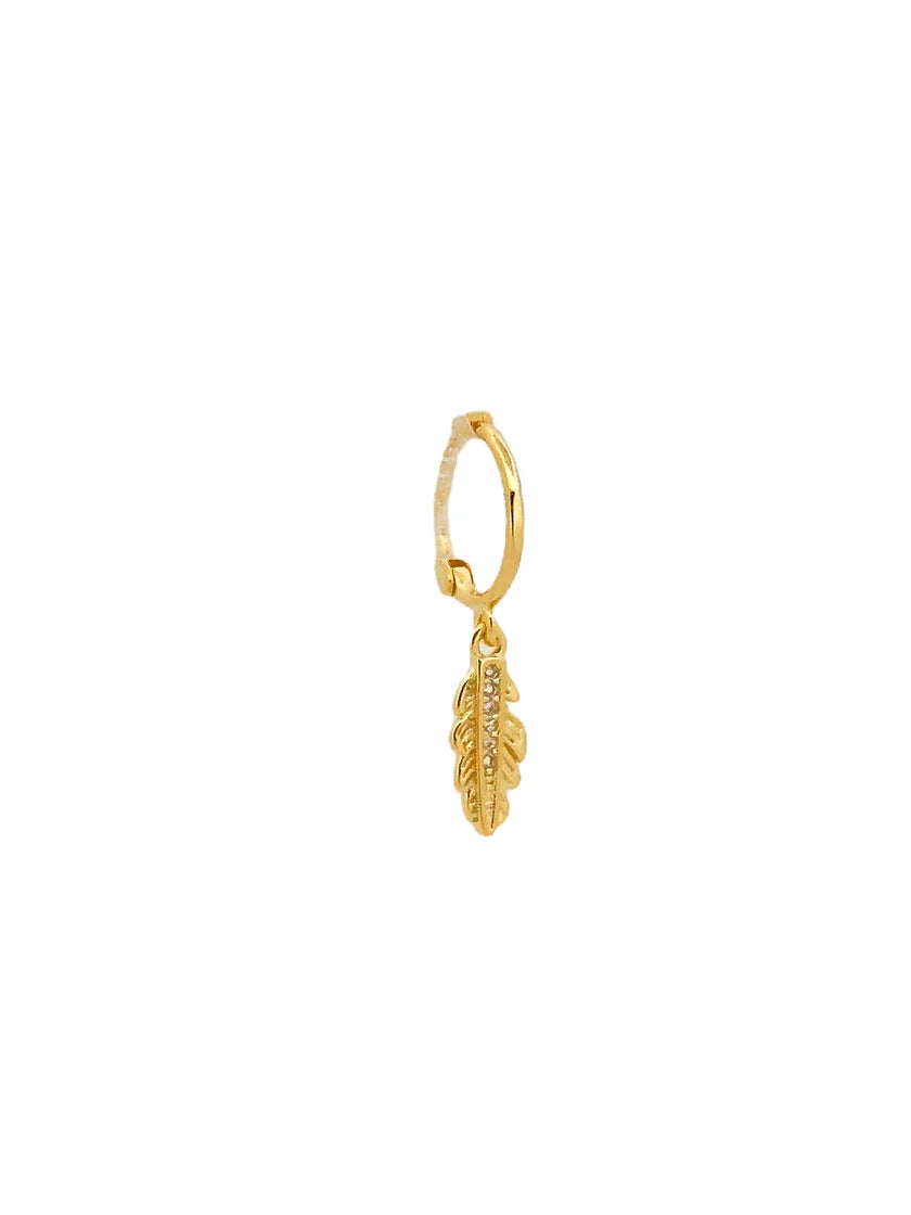 Tüy Sallantılı Halka Piercing