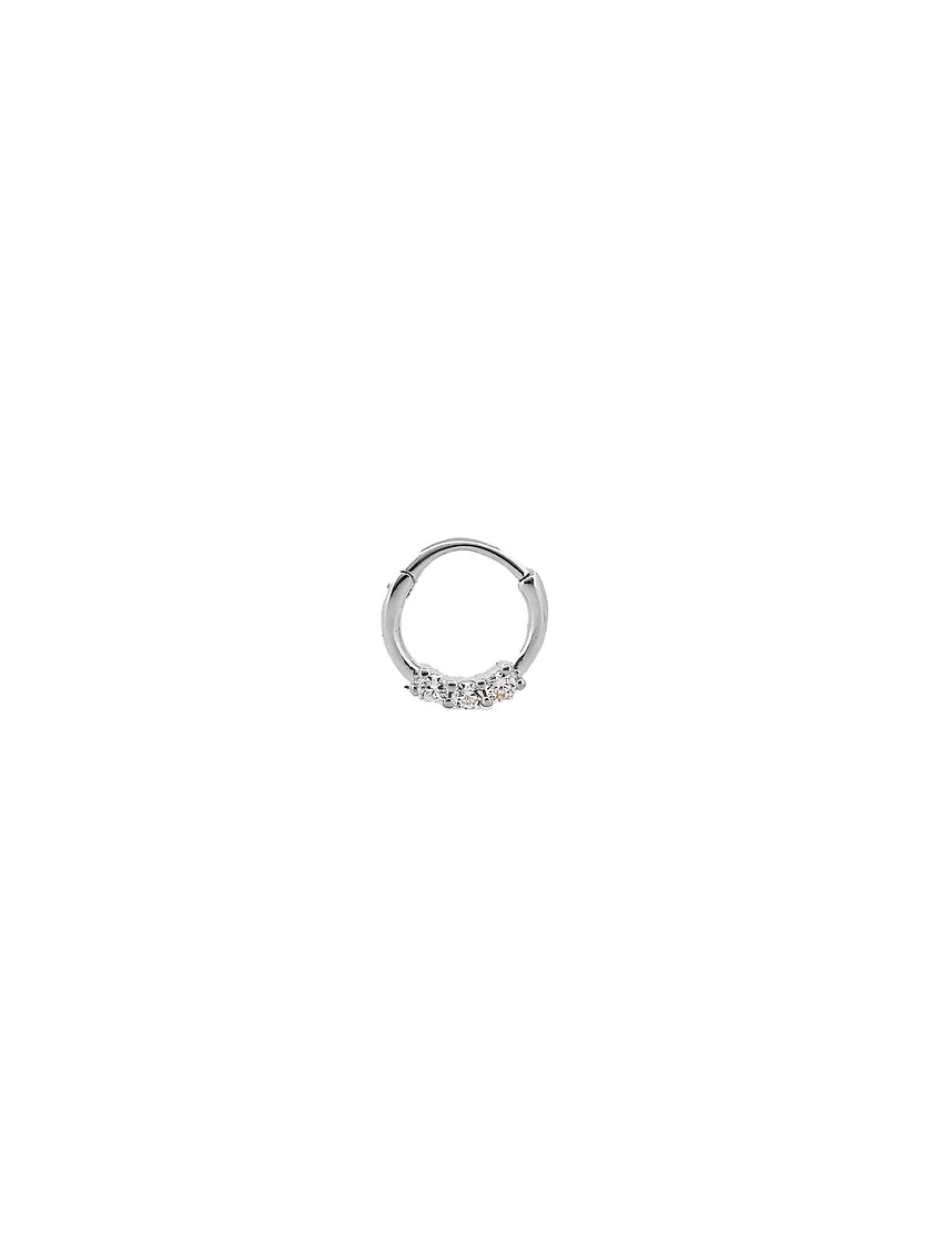 Üç Taş Daith Halka Piercing