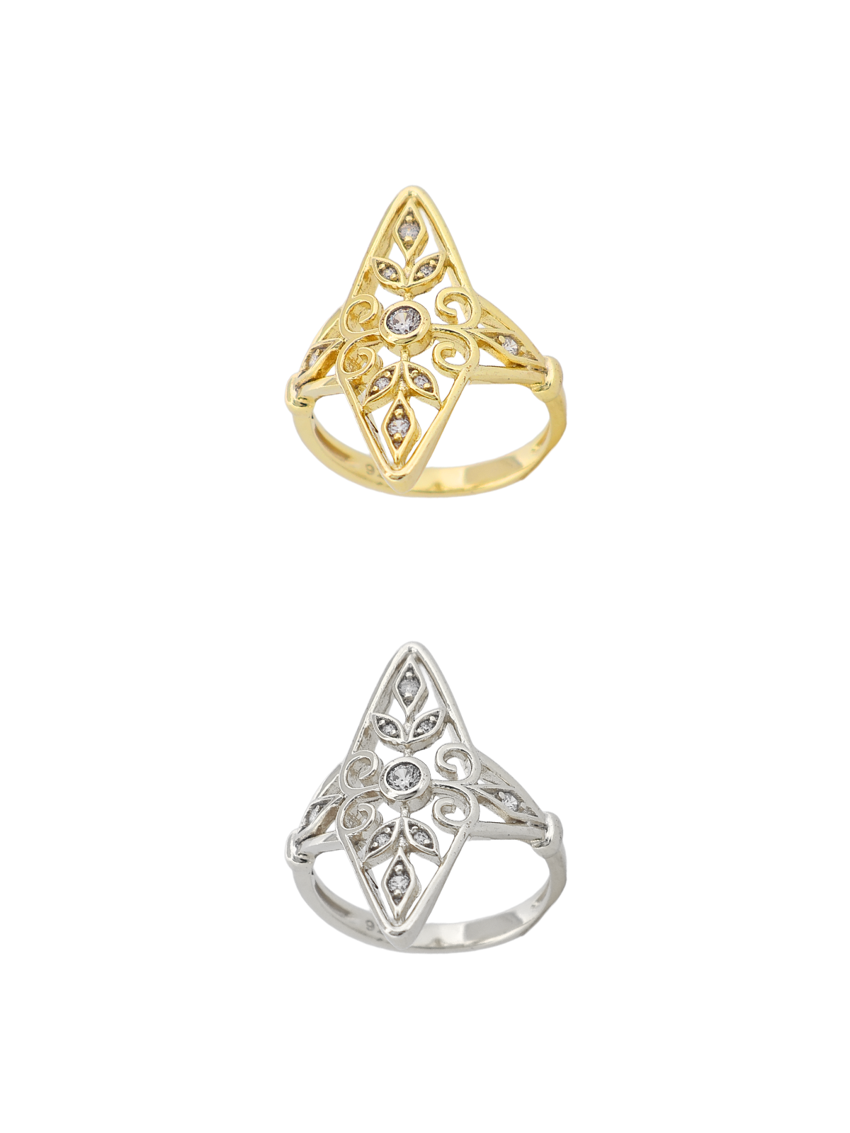 Vintage Motif Yüzük