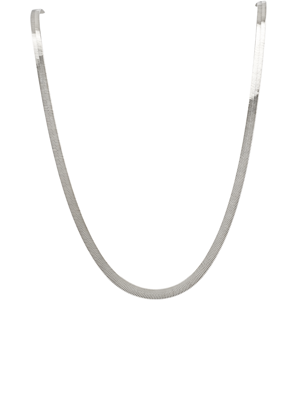 Yassı Yılan Zincir Kolye