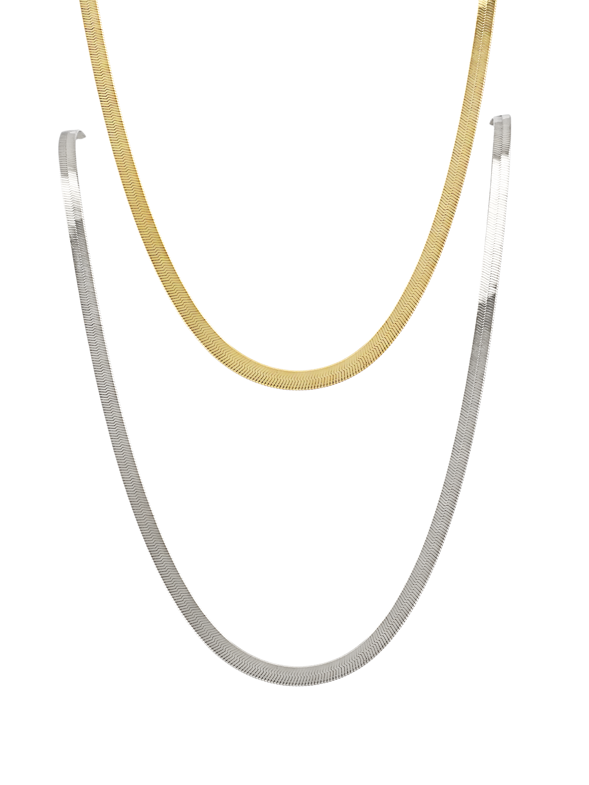 Yassı Yılan Zincir Kolye