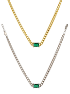 Yeşil Baget Gurmet Zincir Bileklik