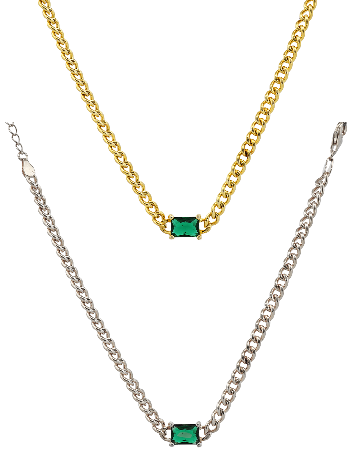 Yeşil Baget Gurmet Zincir Bileklik