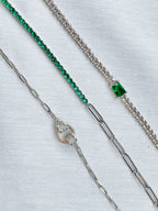 Yeşil Baget Gurmet Zincir Bileklik