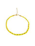 Renkli İp Top Zincir Örgü Halhal